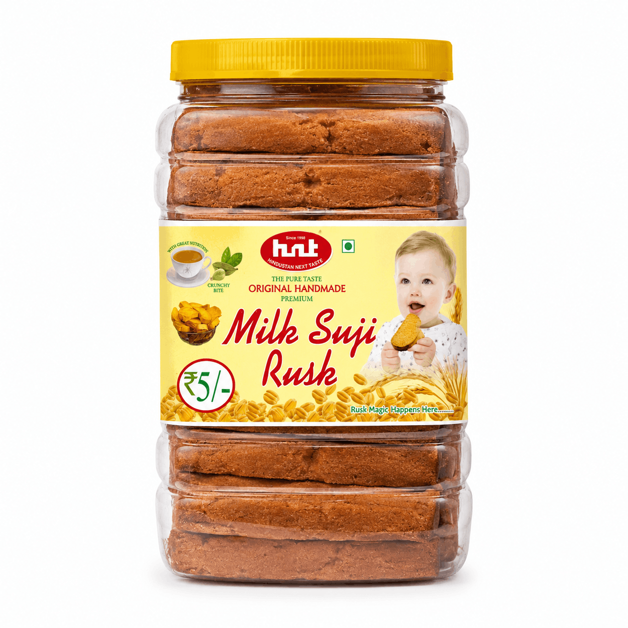 HNT Premium Milk Suji Rusk