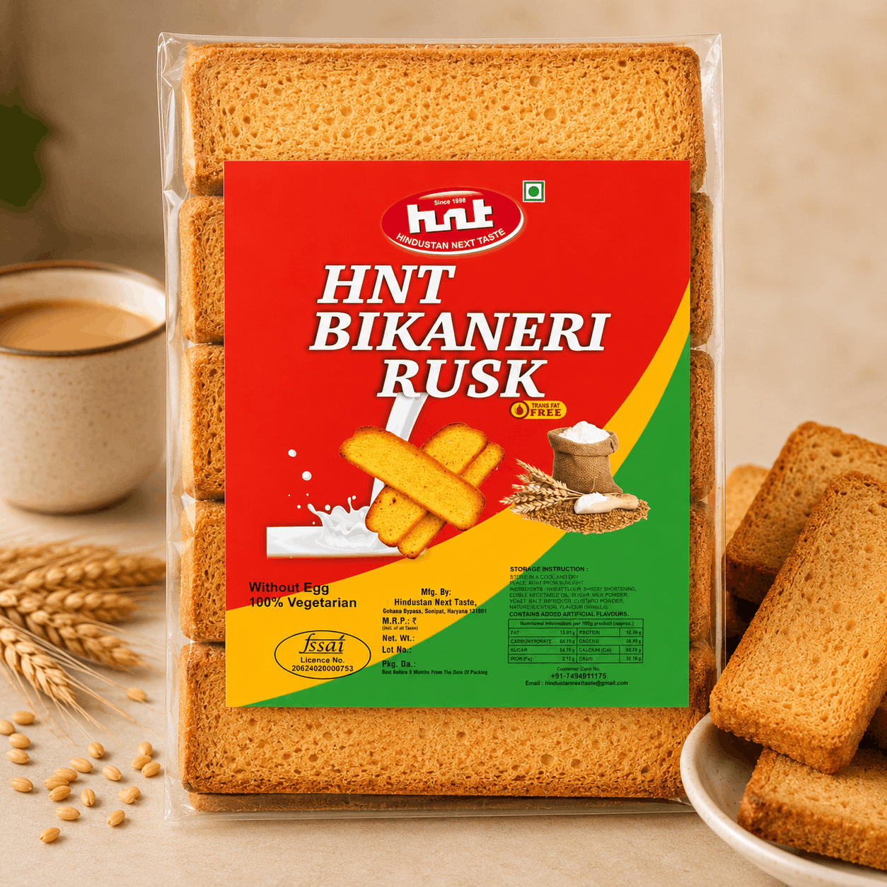 HNT Premium Bikaneri Rusk
