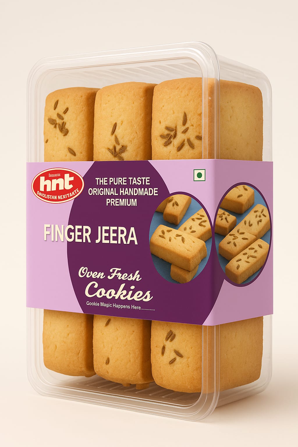 FINGER HANDMADE JEERA COOKIES