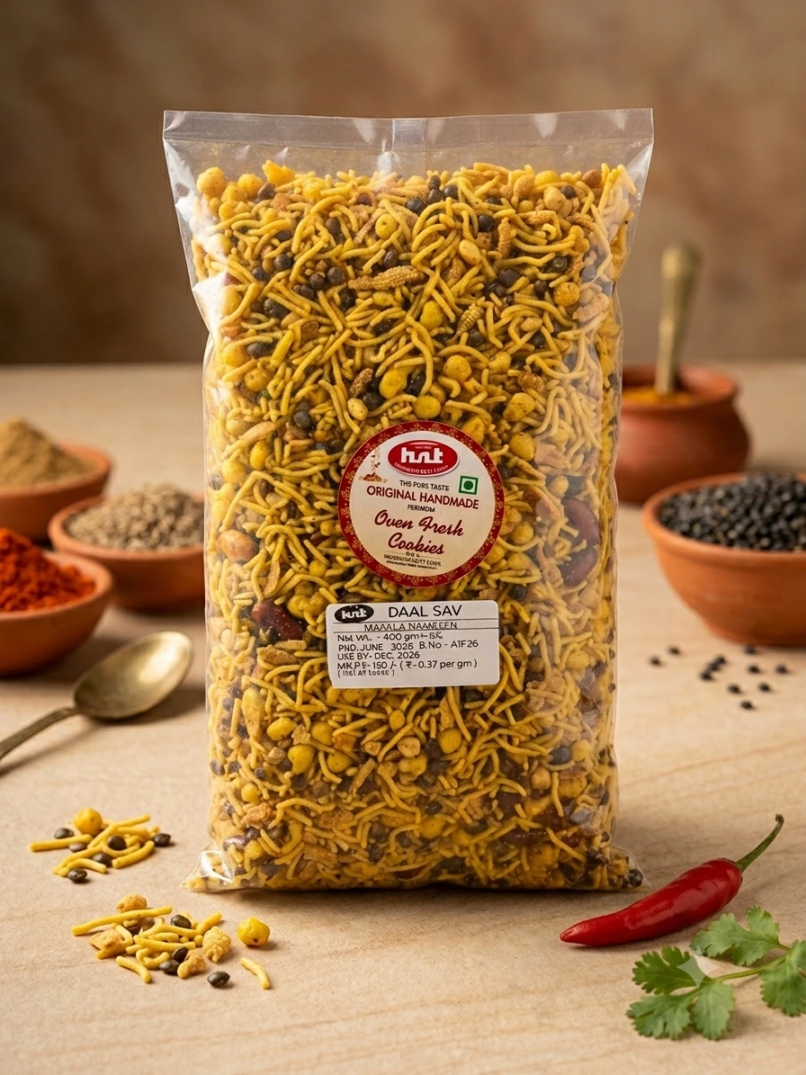 Crispy Traditional Dal Sev Namkeen