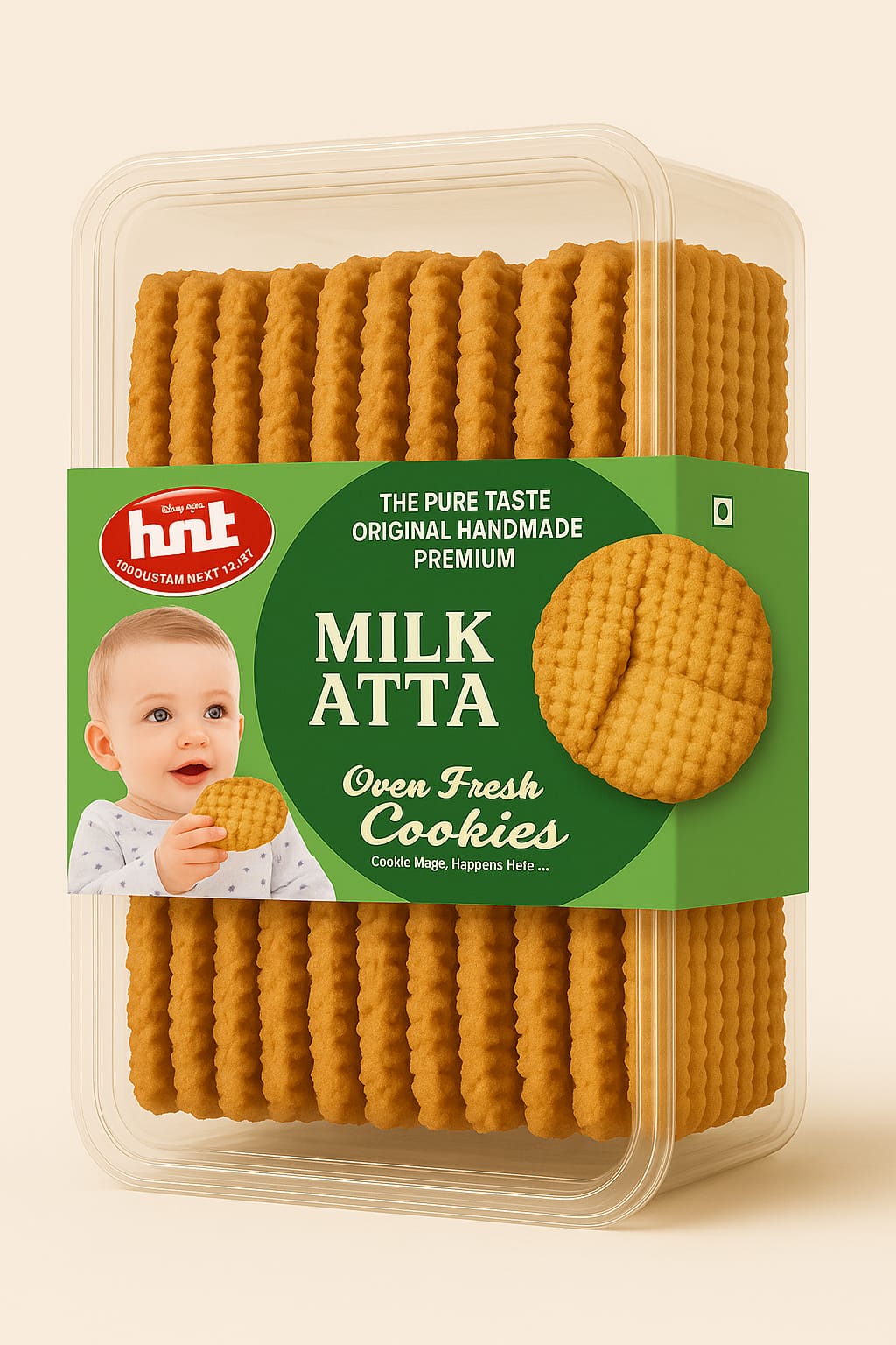 MILK ATTA COOKIES