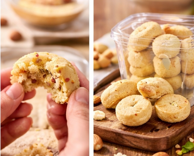 Sweet Dry Fruit Cookies | Crispy Puff Pastry Biscuits | Hindustan Next Taste