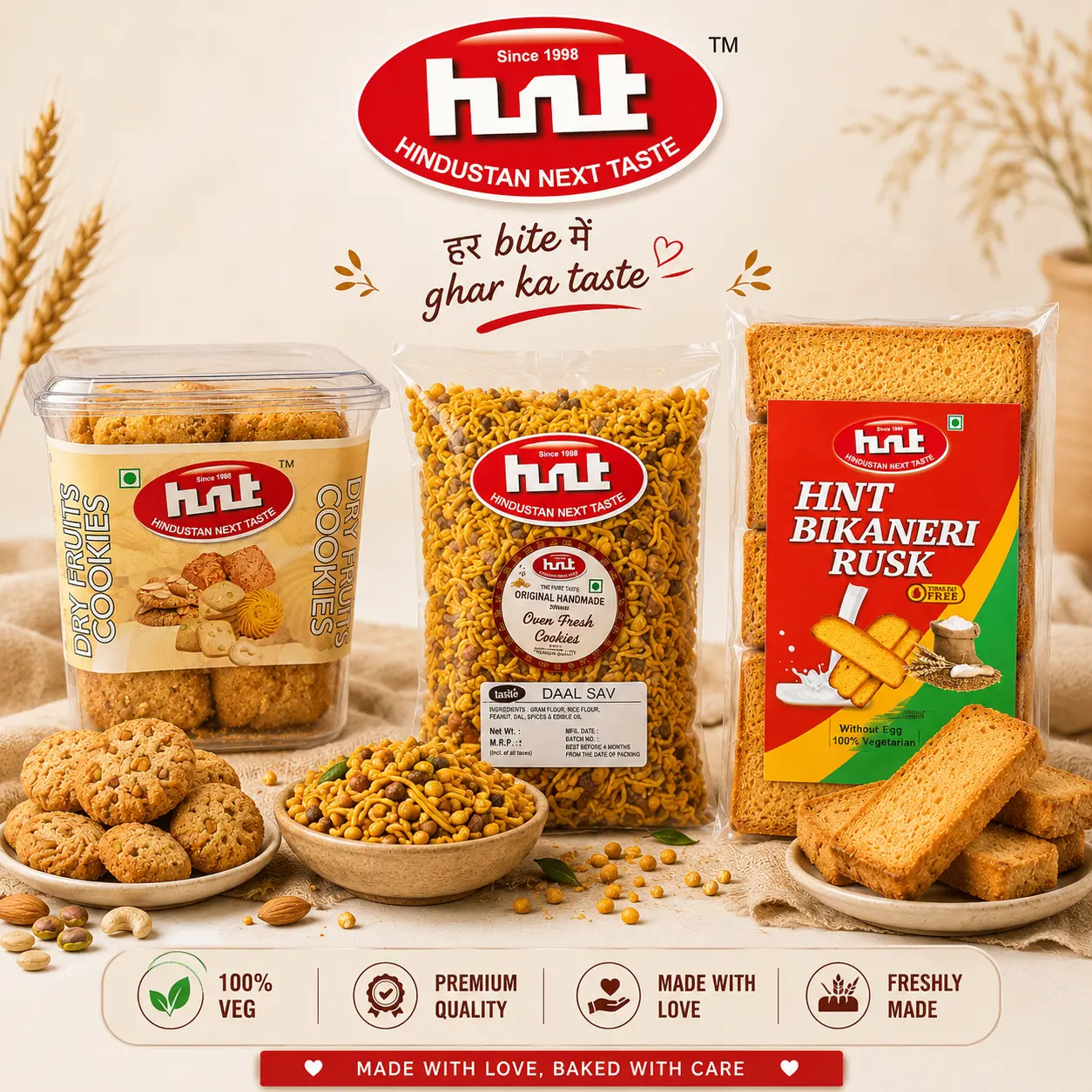 HNT Family Snack Combo Pack