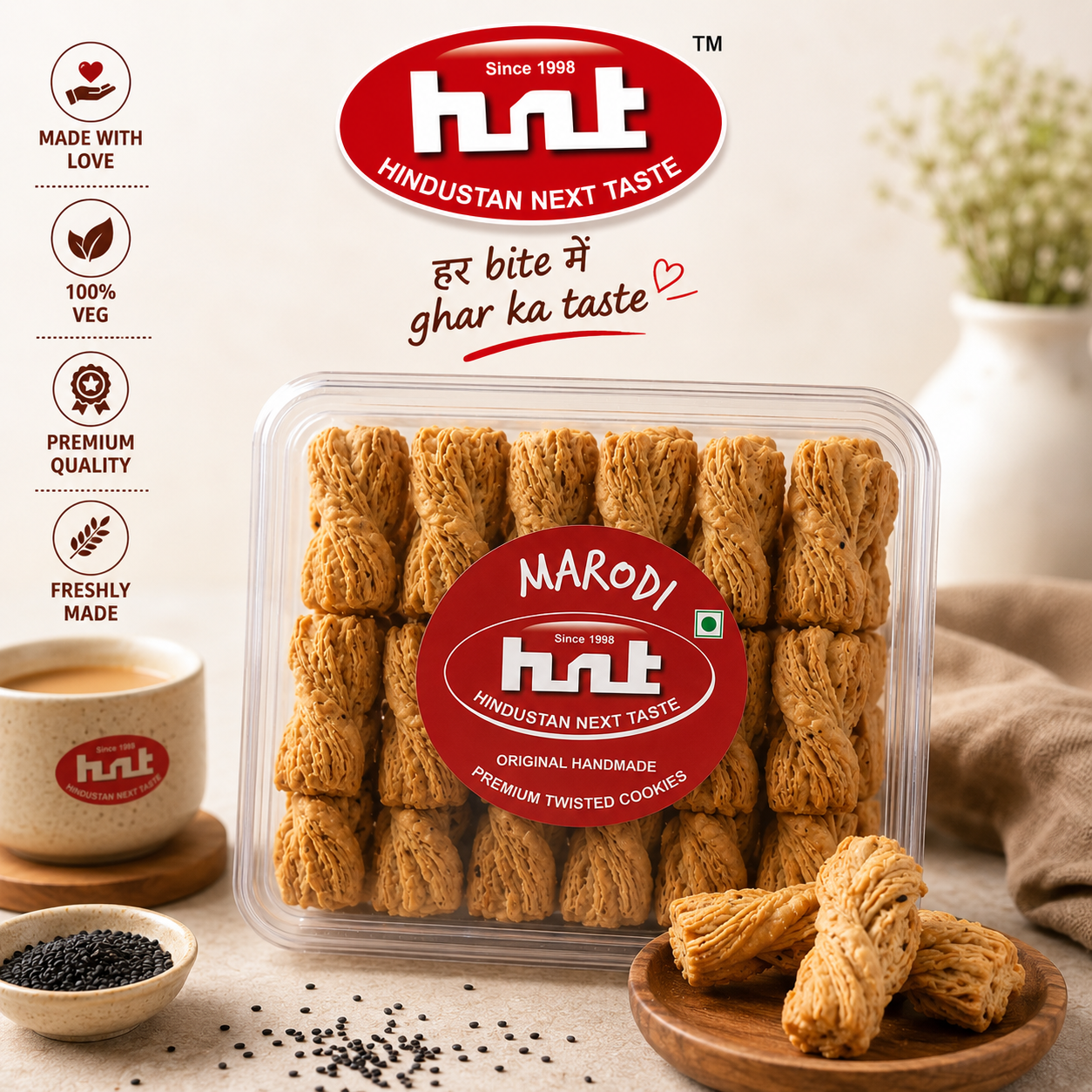 HNT Premium Handmade Twisted Marodi