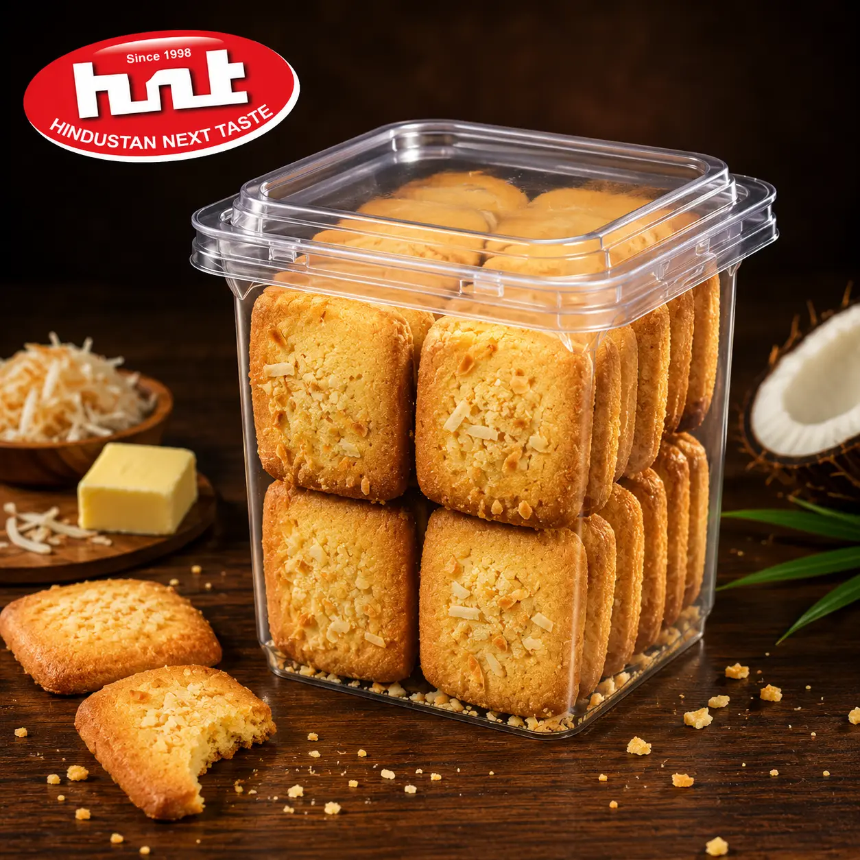 HNT Premium Coconut Lacha Cookies
