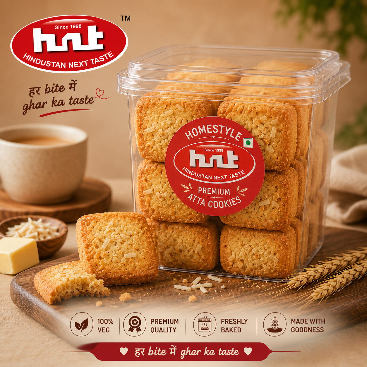 HNT Premium Coconut Lacha Cookies