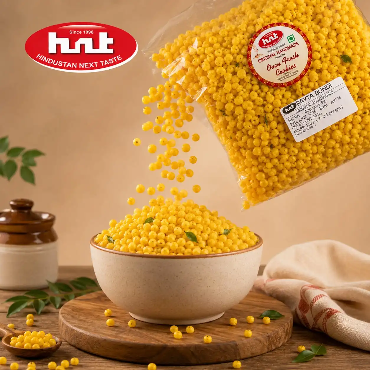 HNT Premium Rayta Boondi