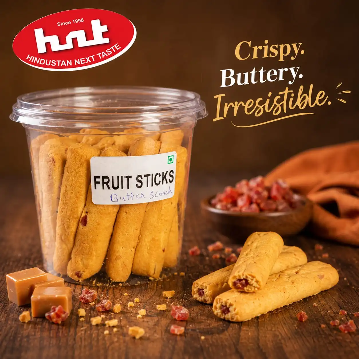 HNT Premium Fruit Sticks Butter Snacks