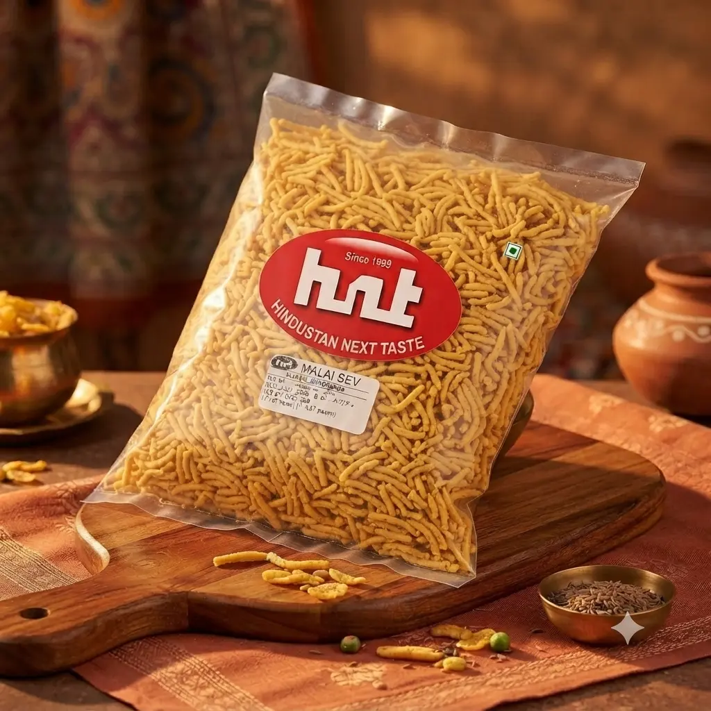 HNT Premium Malai Sev Namkeen