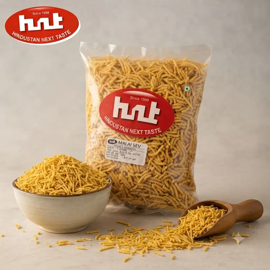 HNT Premium Malai Sev Namkeen