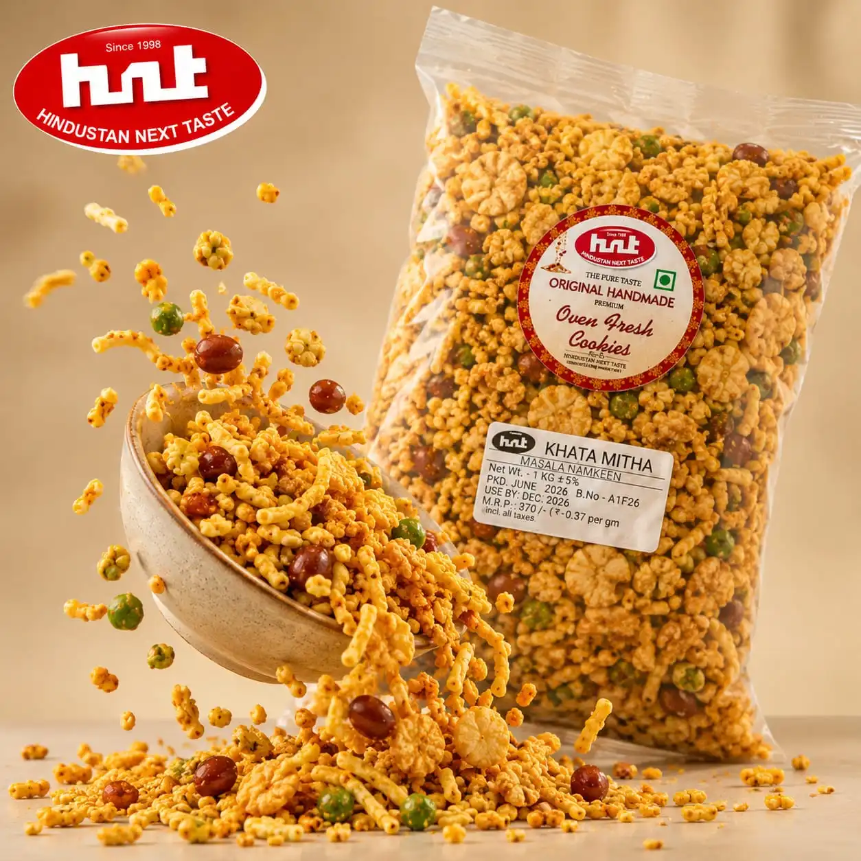 HNT Premium Khatta Meetha Namkeen