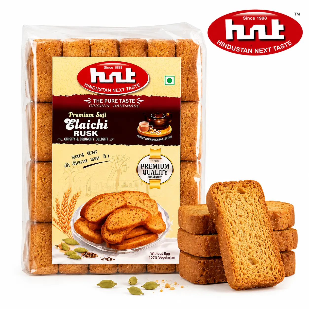HNT Premium Elaichi Rusk